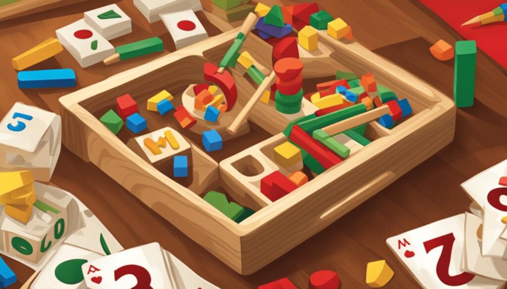 Montessori toy featuring educational materials